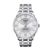 Tissot Chemin Des Tourelles Powermatic 80 42mm T099.407.11.038.00 - bracciale e cassa acciaio - quadrante argento